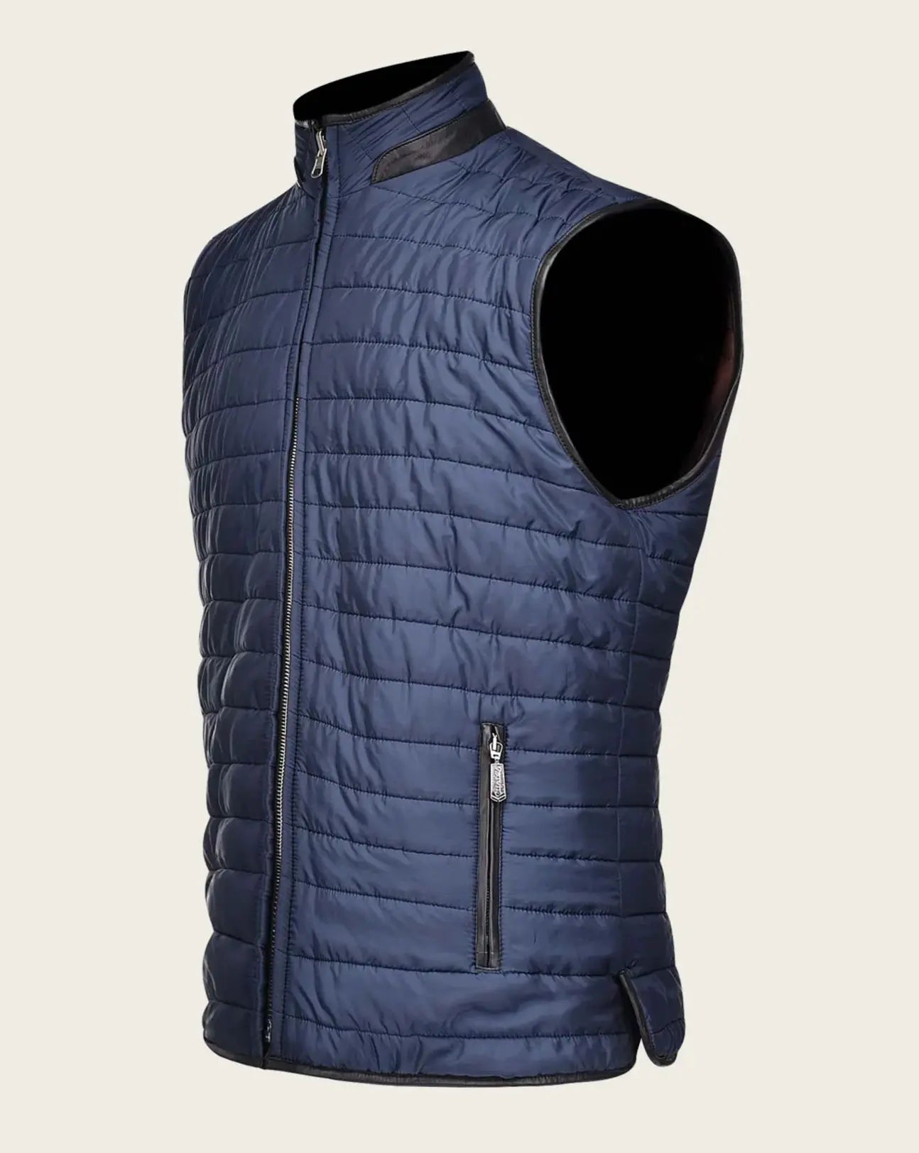 Cuadra Brown Embroidered Vest Cuadra
