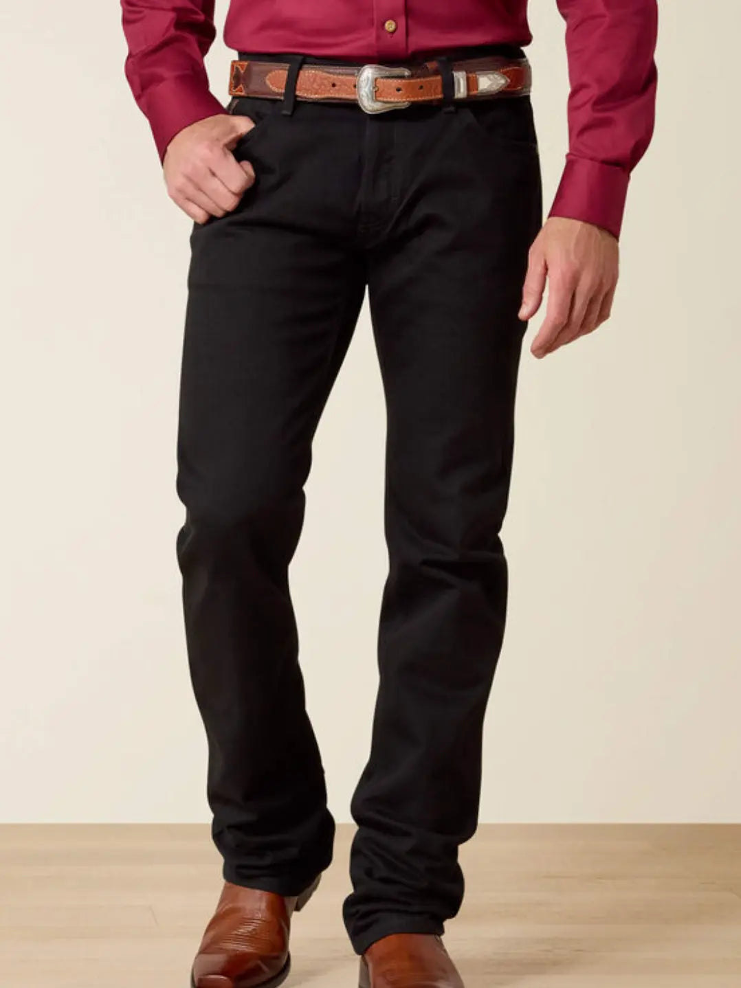 M7 Slim Legacy Straight Jean Black Sanchez Brothers Western Wear Aurora