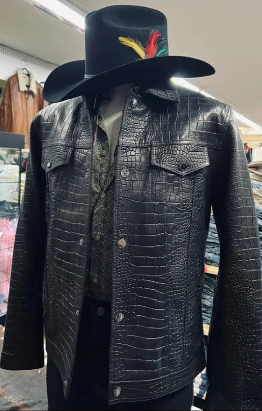 Caiman Luxury Men's Jacket Sanchez Brothers Western Wear Aurora