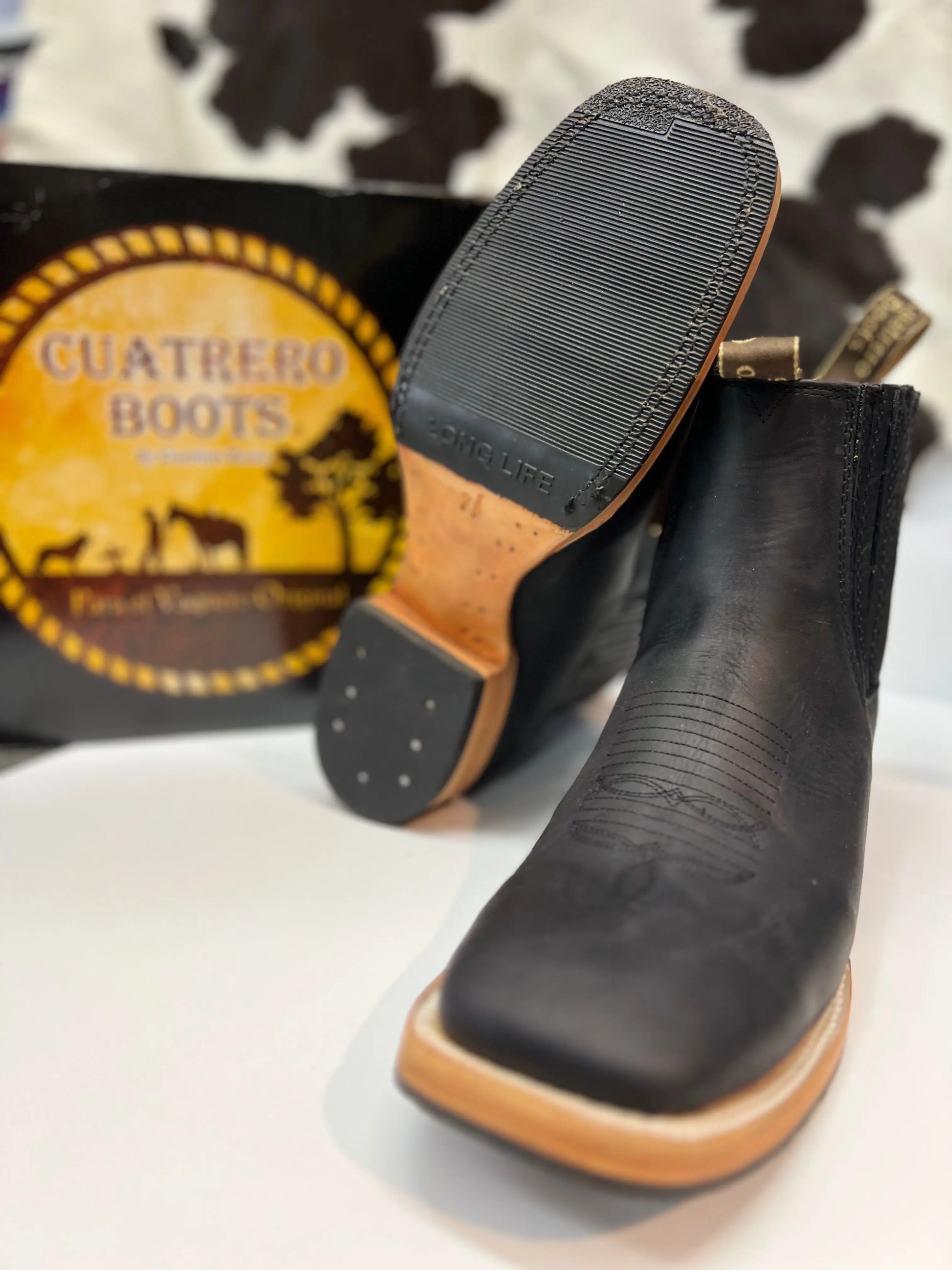 Cuatrero Texas Square Chelsea Boot SanchezBrothersAurora