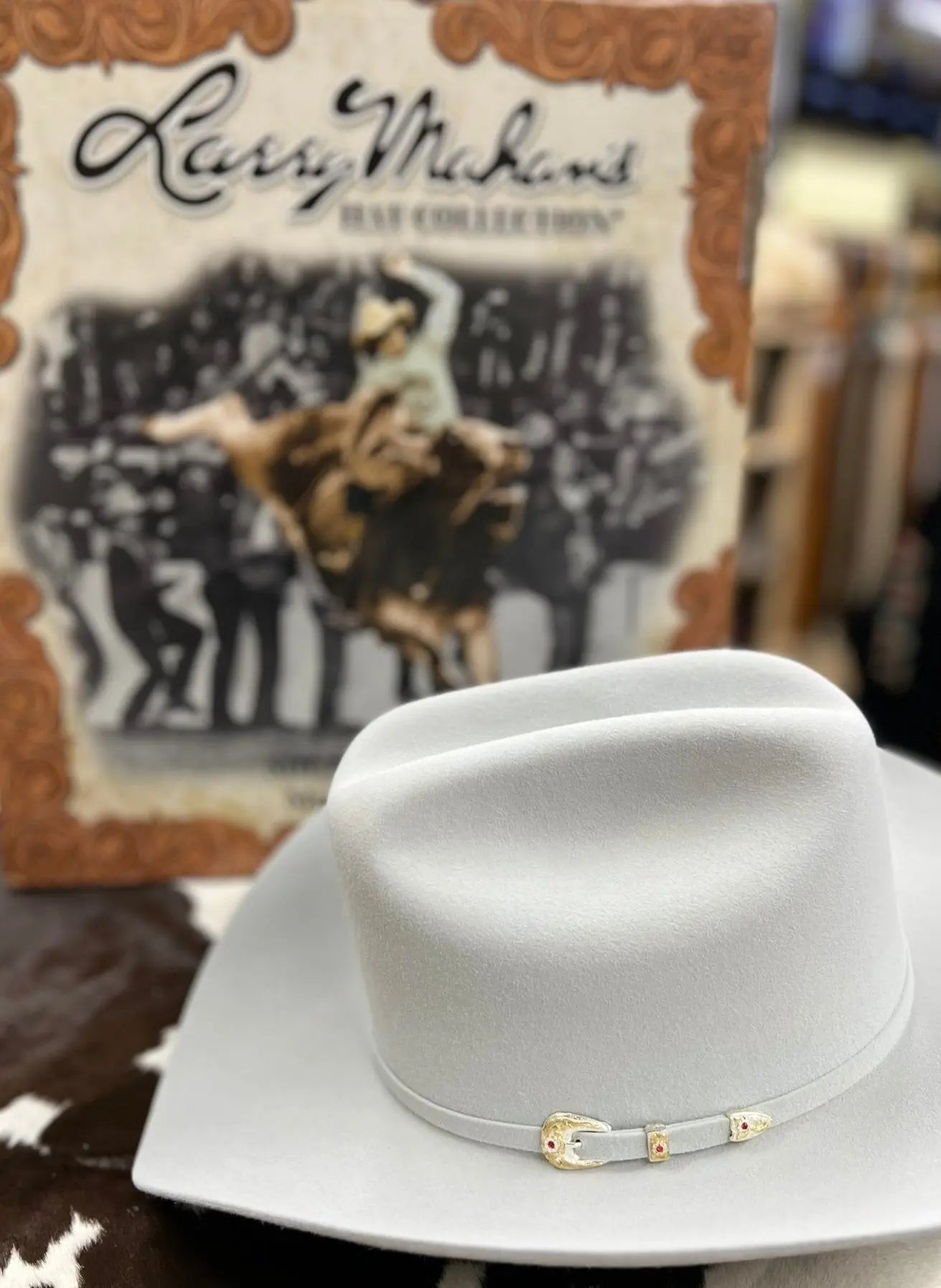 Larry Mahan 6X Felt Hat LARRY MAHAN
