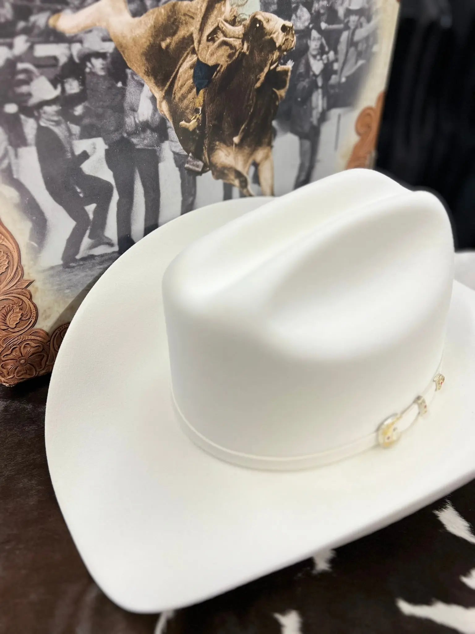 Larry Mahan 6X Felt Hat LARRY MAHAN