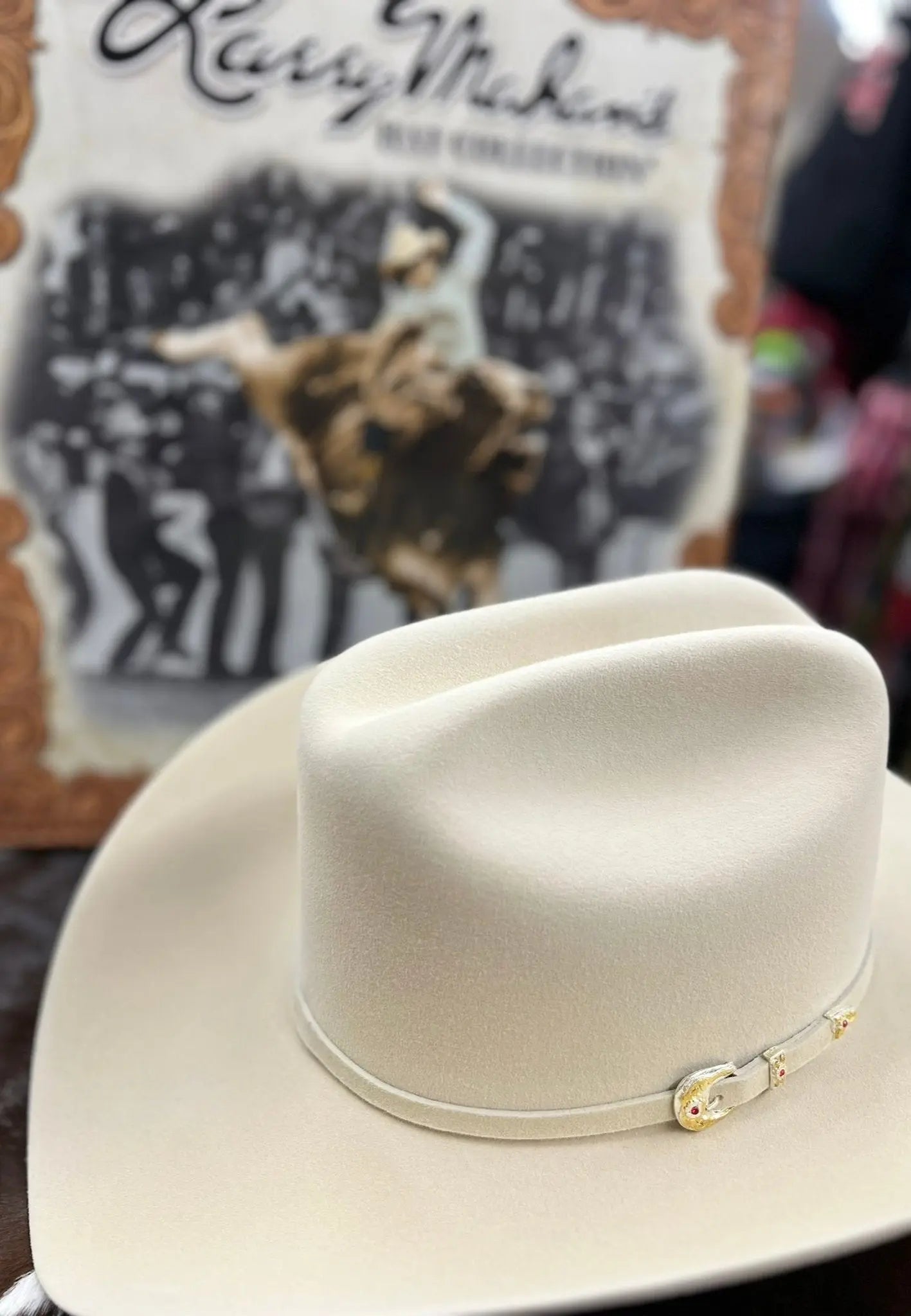 Larry Mahan 6X Felt Hat LARRY MAHAN